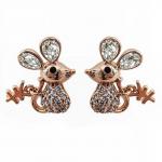 Комплект с кристаллами Swarovski