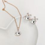 Комплект с кристаллами Swarovski