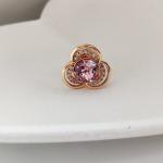 Брошь-значок с кристаллами Swarovski