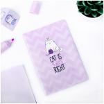 Обложка для паспорта MESHU Right cat, ПВХ, 2 кармана, MS_34151