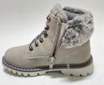 16708-10 сер Ботинки деми для девочек (27-32)/12