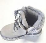 16708-10 сер Ботинки деми для девочек (27-32)/12