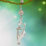 Пирсинг в пупок (2,5 см)