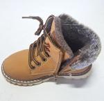 16709-3 кэмел Ботинки деми для девочек (27-32)/12