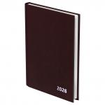 Ежедневник датированный 2026г., А5, 168л., бумвинил, BG, коричневый, ЕД5тБВ_09840