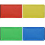 Визитница карманная OfficeSpace на 20 визиток, 65*110мм, ПВХ, ассорти, 235235