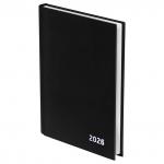 Ежедневник датированный 2026г., А5, 168л., бумвинил, BG, черный, ЕД5тБВ_09842