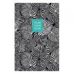 Записная книжка А6 64л., BG Plan your plan, матовая ламинация, выб. лак, блок-еженедельник, ЗК6т64_лм_вл 9828/326706