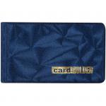 Визитница карманная OfficeSpace на 20 визиток, 65*110мм, ПВХ, синий, 260771