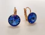 Серьги кристаллами Swarovski