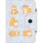 Визитница карманная OfficeSpace Сиба-ину, 10 карманов, 75*110мм, ПВХ, 319947