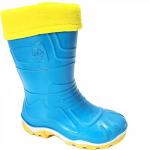 230/02УФ бирюза Сапоги резиновые для девочек (27-32)/12
