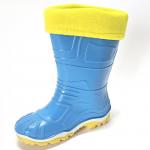 230/02УФ бирюза Сапоги резиновые для девочек (27-32)/12