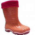 230/02УФ персик Сапоги резиновые для девочек (27-32)/12