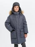 Парка зимняя "Графит" подростковая 7+