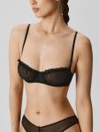 Бюстгальтер с мягкой чашкой жен. Rufala черный