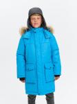 Парка зимняя "Лазурь" подростковая 7+