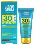 LIBREDERM BRONZEADA солнцезащитный крем для лица и зоны декольте SPF30, 50 мл