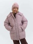 Куртка зимняя дутая "Розовая" 7+