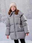 Куртка зимняя дутая "Графит" 7+