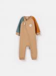 Комбинезон-косуха Колор блок "Песок" утепленный 0+