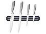 911-767 НАБОР НОЖЕЙ AGNESS 5 ПР.С МАГНИТНЫМ ДЕРЖАТЕЛЕМ И РУЧКОЙ ИЗ НЕРЖ.СТАЛИ