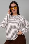 *Лонгслив женский Полоса К Арт. 10558