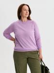 ISLAND CUP Джемпер женский plus size цвет сиреневый
