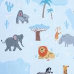 *Постельное бельё 1.5-спальное «Этель» Around the world, бязь