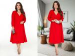 Платье женское  6047/01/Красный