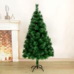 Искусственная ёлка «Зимнее волшебство. Кедр зелёный», 150 см, d иголок 10 см, d нижнего яруса 87 см, 152 ветки отгибаются