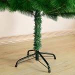 Искусственная ёлка «Зимнее волшебство. Кедр зелёный», 150 см, d иголок 10 см, d нижнего яруса 87 см, 152 ветки отгибаются