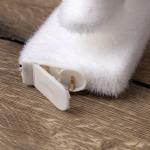 Светодиодная фигура «Ёлочка» 20?25?12 см, флок, батарейки CR2032?2 (не в комплекте), свечение тёплое белое