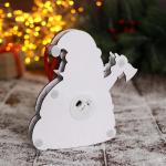 Ёлочная игрушка «Дед Мороз с колокольчиком и мешком» 16?17 см