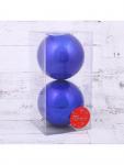 Ёлочные игрушки «Глянец», шары новогодние, набор 2 шт., d=10 см, синий