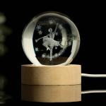 Светильник новогодний «Балерина», d=6 см