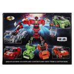 ИГРОЛЕНД Конструктор "Гоночные машинки", 117-123 дет., 21х4,3х15,5 см, ABS, 4 вида