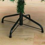 Искусственная ёлка «Зимнее волшебство. Голубая ель», 150 см, d нижнего яруса 85 см, 430 ПВХ веток на крючках