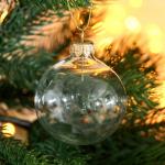 Ёлочный шар «Прозрачный», d=6 см
