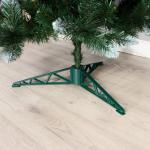 Искусственная ёлка Max Christmas «Белгородская» заснеженные кончики, 180 см, ветки ПВХ отгибаются