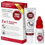 микостоп набор 2в1/крем-паста д/ногтей 20мл+лосьон д/ногтей 15мл/