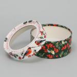 Коробка новогодняя для макарун тубус с окном «С Новым годом», 12?12?5 см