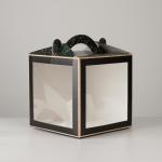 Коробка кондитерская с окном, сундук, «Новогодняя посылка» 20?20?20 см