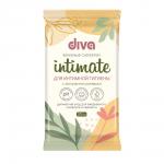 салфетки влажные дива для интимной гигиены с экстрактом ромашки n20
