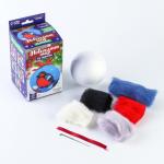 Ёлочный шар из шерсти на новый год «Снегирь на ветке», новогодний набор для творчества