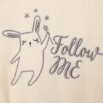 Халат махровый детский Этель Follow me, размер 34 (122-128 см), бежевый