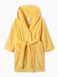 Халат махровый детский Этель «Я солнышко», размер 30 (98-104 см), жёлтый