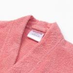 Халат махровый Экономь и Я женский, размер 42-44 цвет пыльно-розовый, 100% хлопок, 320 г/м?