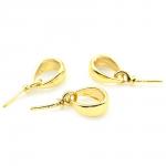 Бейл со штифтом 4*10мм золотистый