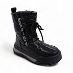 Дутики 2042-10 черные п/п